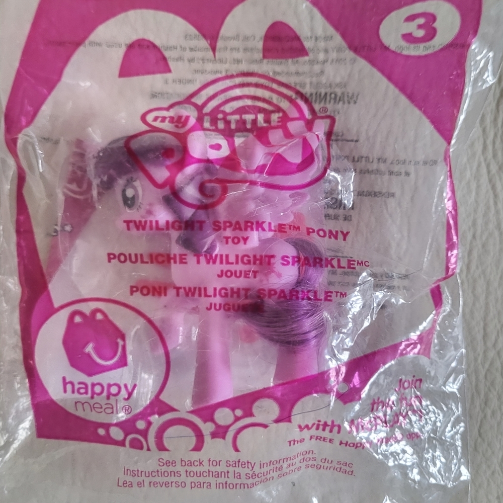 My little Pony mcdonalds toy NIP